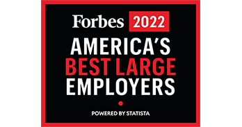 Forbes Best Large Employer Award logo