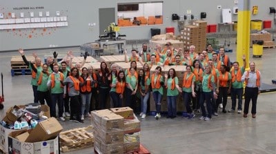 Volunteers at Forgotten Harvest