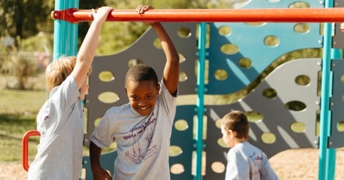 Children on the playground