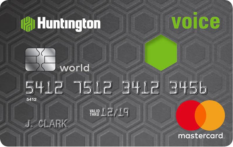 Credit Card Apply Online Voice from Huntington