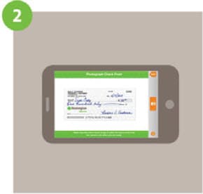 ATM Check Deposit Step 2