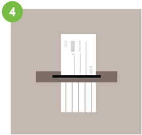 ATM Check Deposit Step 4