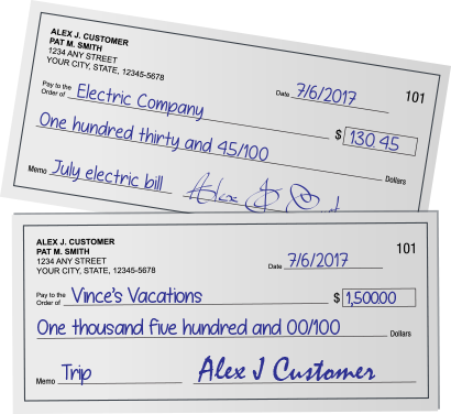 Two Checks