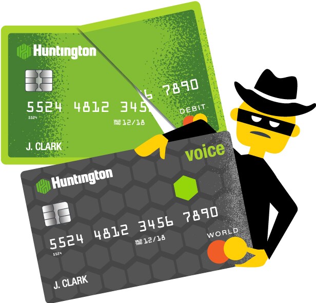 Debit Card Designs Huntington School Mascot Fundraising Debit Cards 