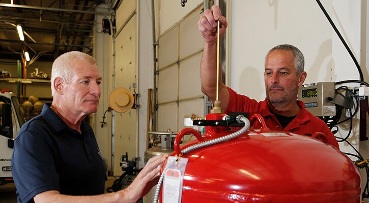 Hard Fire Suppression
