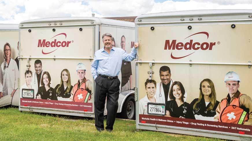 Medcor mobile clinic trucks