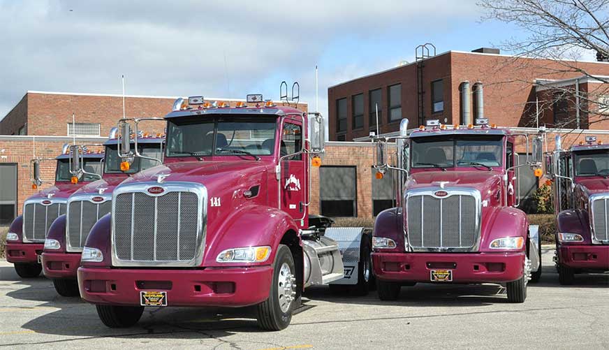 Arms Trucking Co. trucks