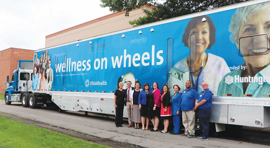 OhioHealth Wellness on Wheels truck
