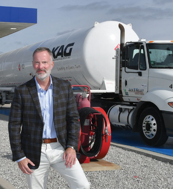 Aaron Johnson, president and CEO, Kinetrex Energy