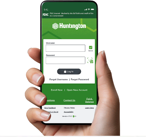 User Touch ID or Fingerprint to log into App.