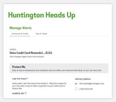 Huntington Heads Up